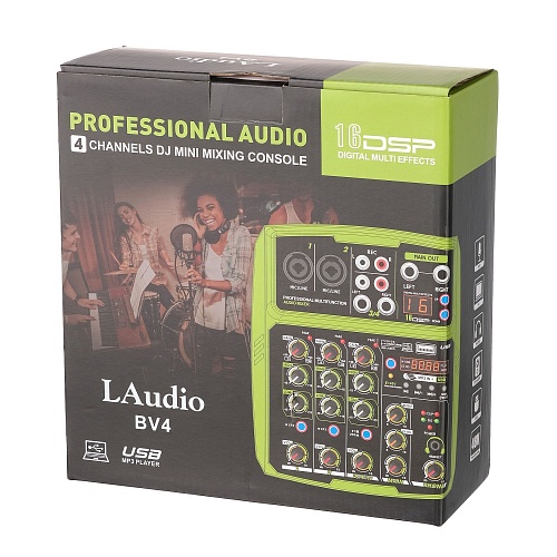 LAudio BV4 Микшерный пульт, 4 канала