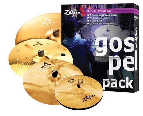 Zildjian AC0801G A Custom Gospel Cymbal Set  