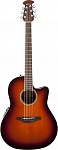 Фото:Ovation CS24-1 Celebrity Standard Mid Cutaway Sunburst Электроакустическая гитара с вырезом