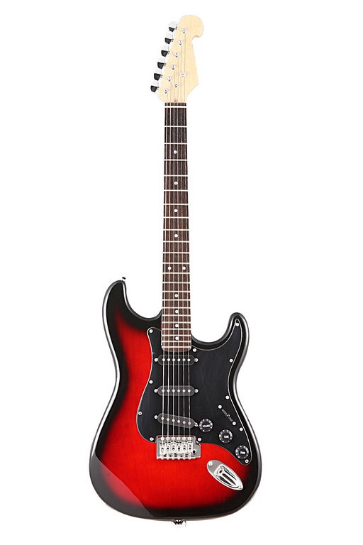 HEG300RDS Электро-гитара Strat, мензура 648мм, корпус - дерево, гриф - клен, накладка грифа - палиса