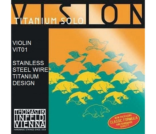 Thomastik VIT01 Vision Titanium Отдельная струна E/Ми для скрипки 4/4