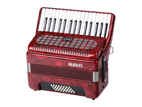 Aurus JH2019-RED Аккордеон 32/24, красный, с футляром