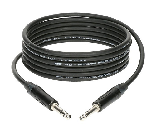 Klotz B4PP1-0500 Коммутационный кабель Jack 3p, 5м