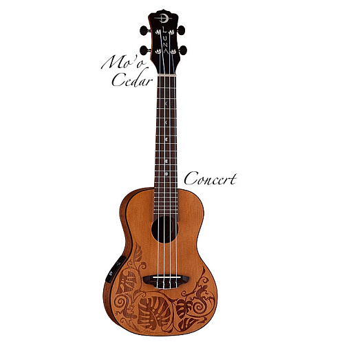 Luna UKE MO CDR   укулеле концертная