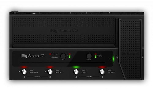 IK Multimedia iRig-STOMPIO Аудиоинтерфейс педальный