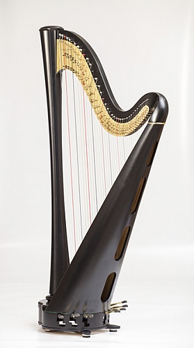 RHC21004 Арфа, 40 струн, прямая дека, отделка цвет-Эбен, Resonance Harps