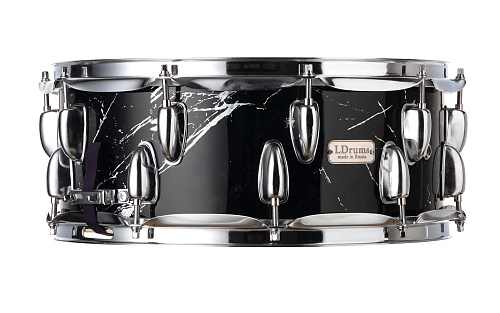 LDrums LD5404SN Малый барабан, черный мрамор,14"*5,5"