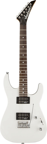 Jackson JS11 DK, AH FB, 22 Fr, WHT Электрогитара, цвет белый