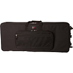 Фото:Gator GK-88-SLIM Нейлоновый кейс с жесткой рамкой для клавиш, тонкий, 88 клавиш, с колесами