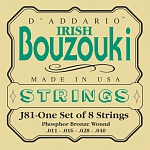 Фото:D'Addario J81 Комплект струн для ирландского бузуки