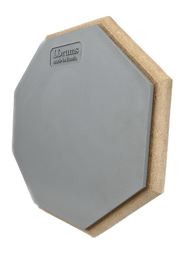 LDrums LDTP6-GR Тренировочный пэд 6", резина, серый
