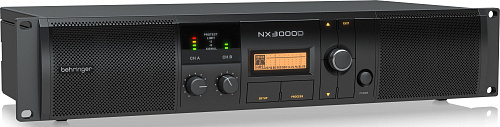 BEHRINGER NX3000D Профессиональный усилитель мощности с DSP 2х900Вт 4 Ом