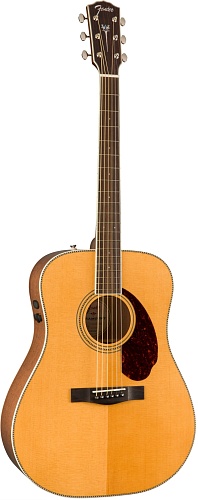 Fender PM-1E Dread Std Nat w/case OV Акустическая гитара