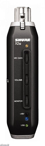 SHURE X2U XLR-to-USB Адаптер для подключения микрофонов к ПК