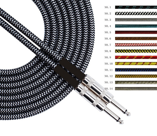 Foix XA10-BK Кабель инструментальный, 10 м, черный