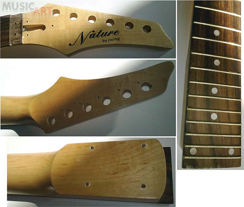 Nature N-423F Гриф электрогитары Floyd Rose, 24 лада