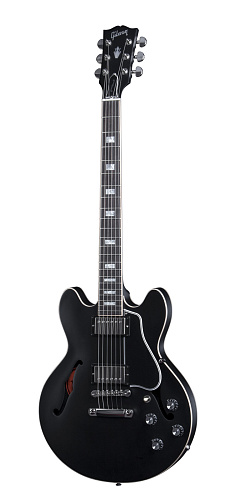 GIBSON 2016 MEMPHIS ES-339 SATIN EBONY Комплект: полуакустическая электрогитара, кейс