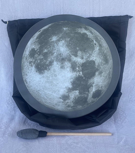 Pangooda Drums PNG-50-БП-Л Бубен пневматический тканный, принт Луна