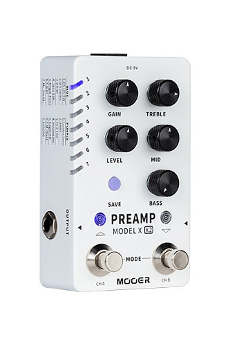 Mooer M725-Preamp-Model-X2 Педаль эффектов