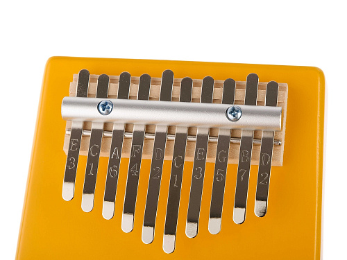 Мозеръ KMKr-2-Y Escudo Калимба, резонаторная, 10 язычков, трапеция, желтая