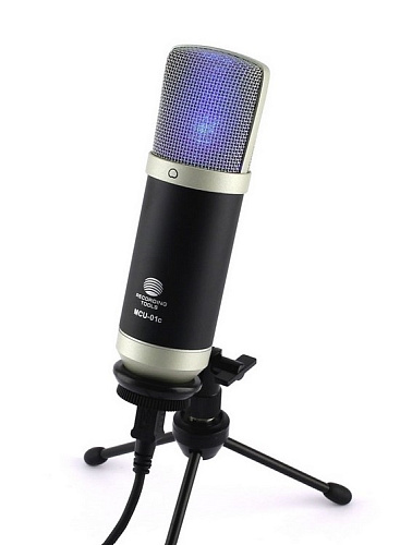 Октава MCU-01-C-B Микрофон конденсаторный USB, черный