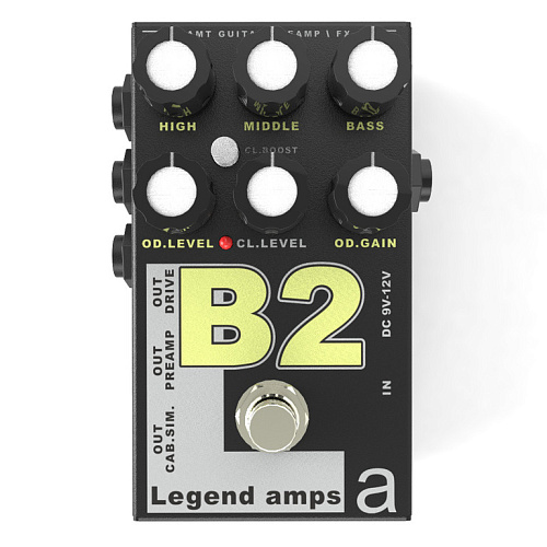 AMT electronics B-2 Legend Amps 2 Двухканальный гитарный предусилитель B2 (BG-Sharp)