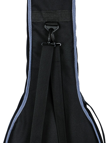 Lutner MLDG-41 Чехол утепленный для акустической гитары дредноут 4/4, черный/синий