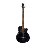 Фото:DEAN Dean EQABA TBK Exotice Quilt Ash A/E Бас-гитара акустическая