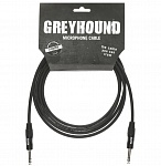 Фото:Klotz GRG1PP03.0 Greyhound Кабель микрофонный 6.35 мм, 3 м