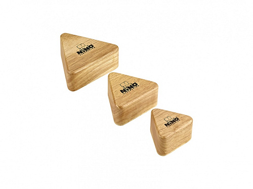 Nino Percussion NINO508 Набор треугольных шейкеров, 3шт