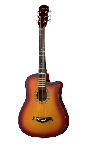 Fante FT-D38-3TS Акустическая гитара, с вырезом