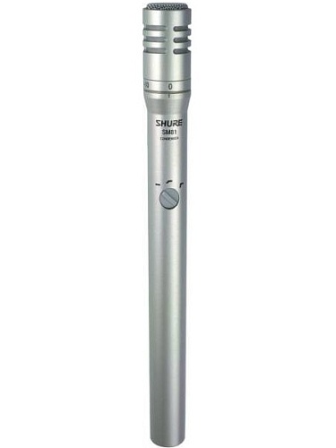 Shure SM81 Конденсаторный кардиоидный вокально-инструментальный микрофон