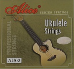 Фото:Alice AU02 Комплект струн для укулеле, черный нейлон [20]