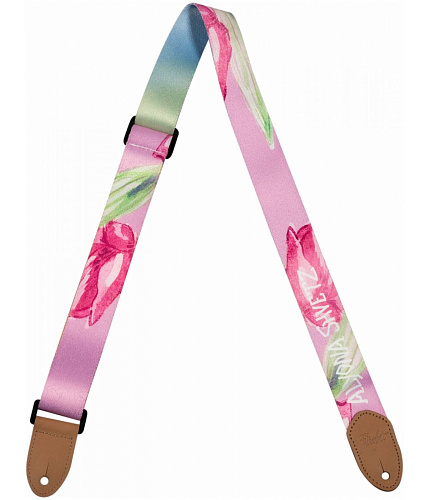 Flight S35 Alyona Shvetz Ремень для укулеле, материал полипропилен, цвет розовый