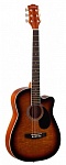 Фото:COLOMBO LF-3800CT/SB Акустическая гитара с вырезом
