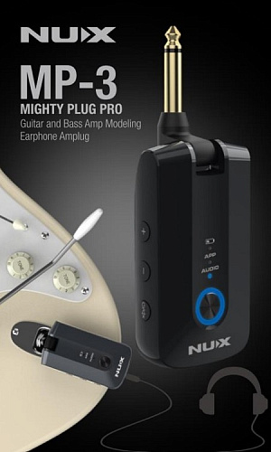 Nux MP-3 Mighty-Plug Pro Моделирующий усилитель для наушников