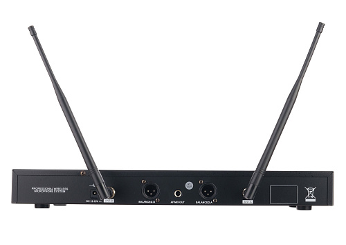 LAudio LS-Q2-2M Беспроводная микрофонная система, 2 ручных передатчика