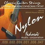Фото:Fedosov NS128 Brass Round Wound Комплект струн для классической гитары, нейлон/латунь, 28-47
