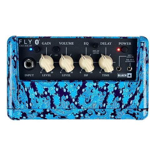 Blackstar FLY3 BLUETOOTH Purple Paisley SALE Мини комбо для электрогитары. 3W.