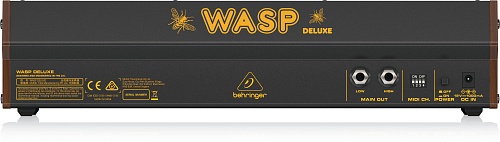 Behringer WASP DELUXE Гибридный синтезатор с двойным OSC, мульти-модовый VCF, 16 голосов