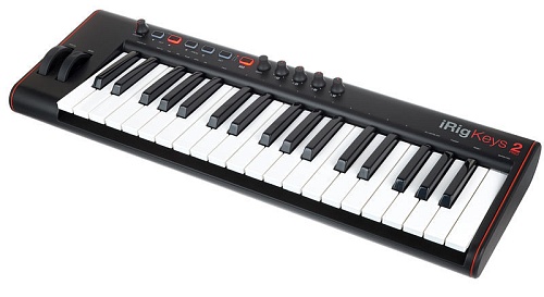 IK MULTIMEDIA iRig Keys 2 Pro USB MIDI-клавиатура для Mac/PC и iOS/Android, 37 клавиш,