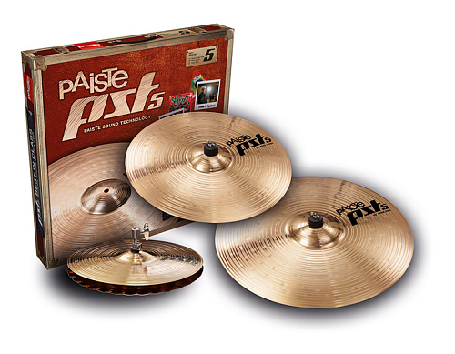 Paiste New 5 Rock Set Комплект тарелок 14"/16"/20"