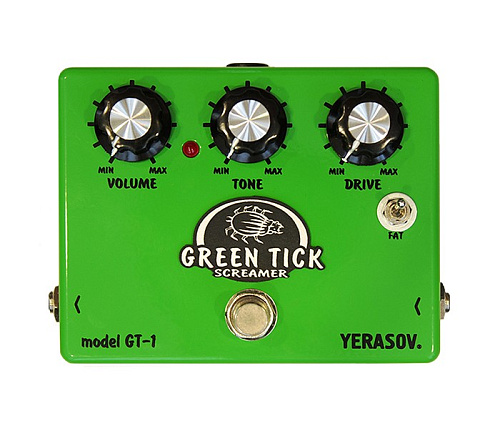 Yerasov Insect-GT-1 Green Tick Screamer Педаль эффектов