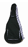 Фото:MEZZO MZ-ChG-12-3b/skull2 Чехол для гитары дредноут, черный/черепа