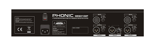 Phonic GEQ3102F 31-полосный графический эквалайзер