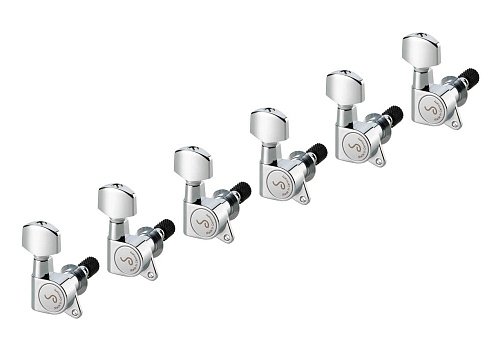 Schaller 10020220.01.55 M6 135 TopLocking Колки для гитары 6 левых, хром
