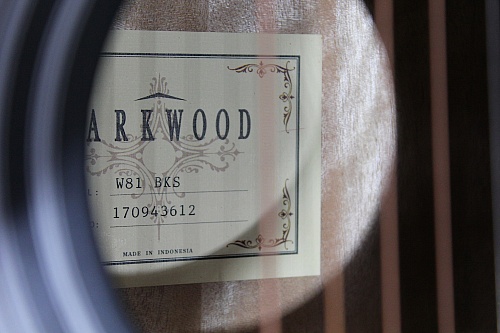 Parkwood W81-BKS 4/4 Акустическая гитара