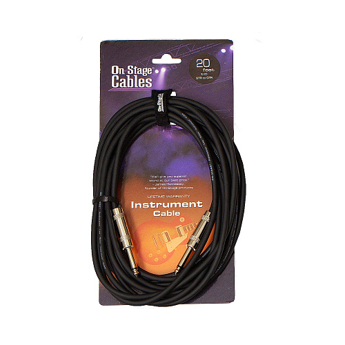 OnStage IC-20 Инструментальный кабель 6.1 м