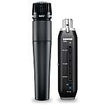 Фото:SHURE SM57-X2U Динамический кардиоидный инструментальный микрофон
