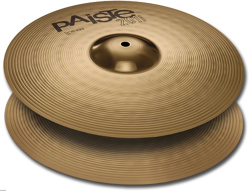 Paiste 0000154014 201 Bronze Hi-Hat Две тарелки 14"